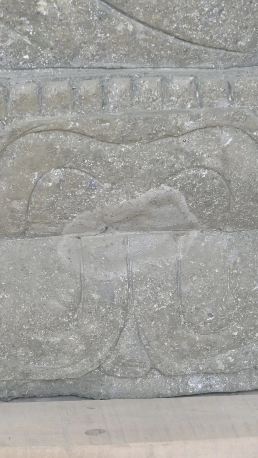  Product image 6 of the product “Seated Buddha, 200cm high, natural green ”